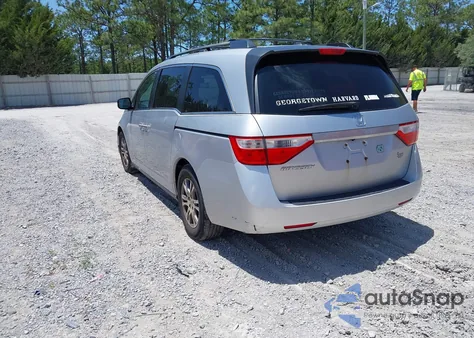 2013 Honda Odyssey Ex-L from USA, damaged, VIN 5FNRL5H69DB055459